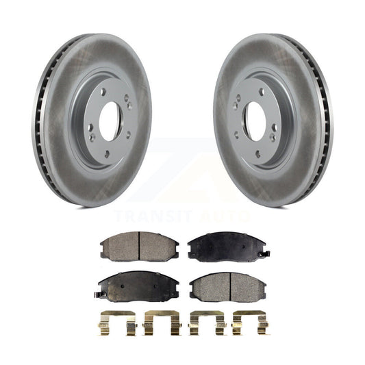 Coated Disc Rotors and Ceramic Brake Pads Kit-KGT-100311 - Kit.bestparts.ca