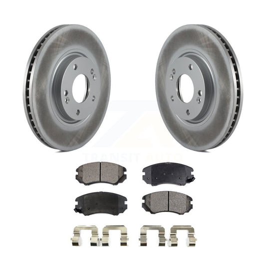 Coated Disc Rotors and Ceramic Brake Pads Kit-KGT-100312 - Kit.bestparts.ca