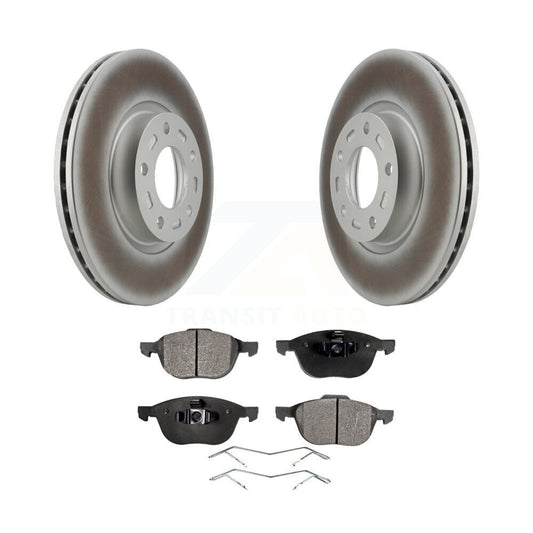 Coated Disc Rotors and Ceramic Brake Pads Kit-KGT-100313 - Kit.bestparts.ca