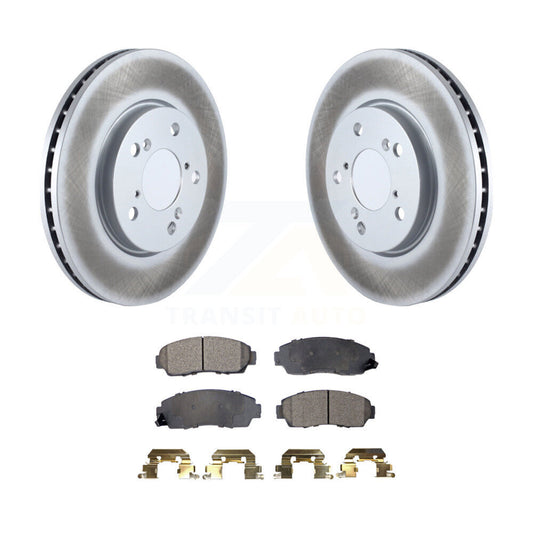 Coated Disc Rotors and Ceramic Brake Pads Kit-KGT-100315 - Kit.bestparts.ca