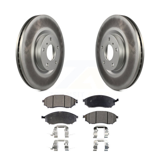 Coated Disc Rotors and Ceramic Brake Pads Kit-KGT-100318 - Kit.bestparts.ca