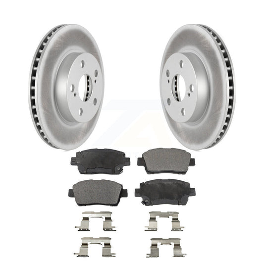 coated disc rotors and ceramic brake pads-kgt-100320 - Kit.bestparts.ca