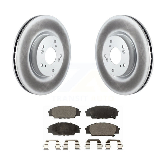 Coated Disc Rotors and Ceramic Brake Pads Kit-KGT-100321 - Kit.bestparts.ca
