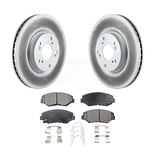 Coated Disc Rotors and Ceramic Brake Pads Kit-KGT-100322 - Kit.bestparts.ca