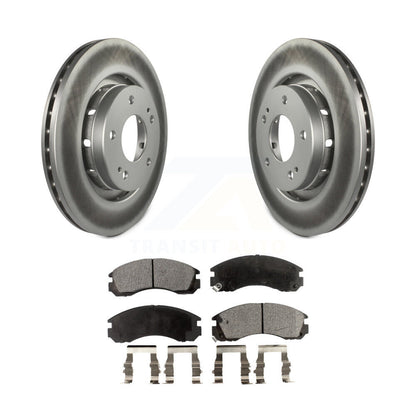 Coated Disc Rotors and Ceramic Brake Pads Kit-KGT-100334 - Kit.bestparts.ca