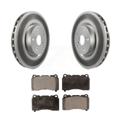 Coated Disc Rotors and Ceramic Brake Pads Kit-KGT-100336 - Kit.bestparts.ca