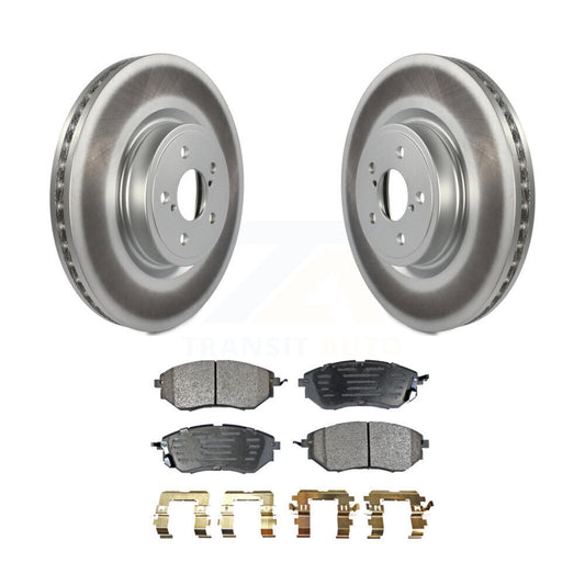 Coated Disc Rotors and Ceramic Brake Pads Kit-KGT-100337 - Kit.bestparts.ca