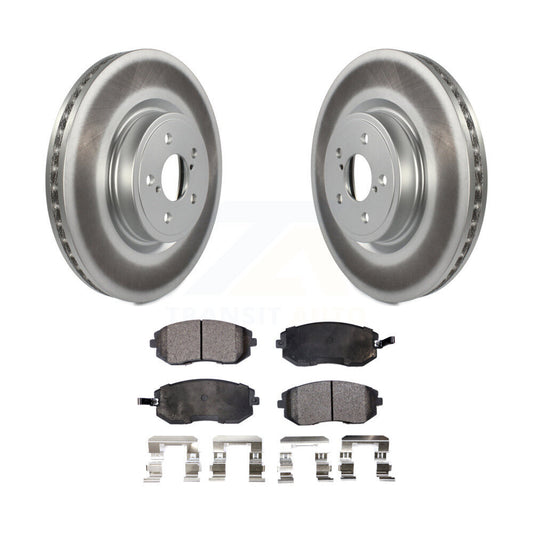 Coated Disc Rotors and Ceramic Brake Pads Kit-KGT-100338 - Kit.bestparts.ca