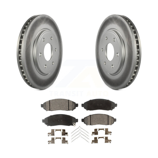 Coated Disc Rotors and Ceramic Brake Pads Kit-KGT-100339 - Kit.bestparts.ca