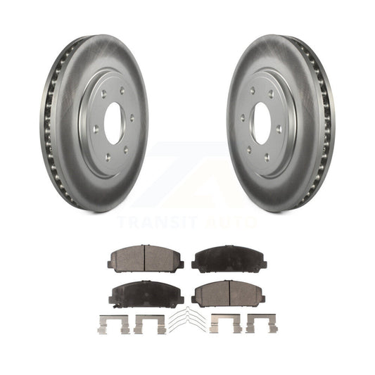 Coated Disc Rotors and Ceramic Brake Pads Kit-KGT-100340 - Kit.bestparts.ca