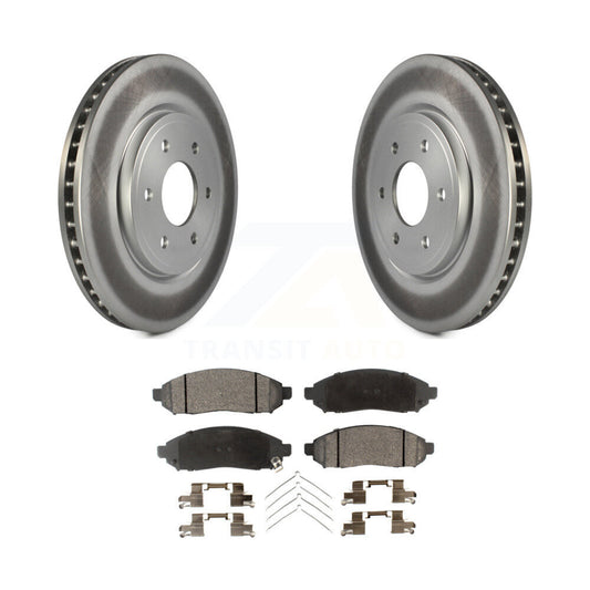 Coated Disc Rotors and Ceramic Brake Pads Kit-KGT-100341 - Kit.bestparts.ca