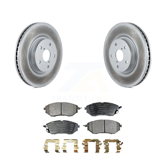 Coated Disc Rotors and Ceramic Brake Pads Kit-KGT-100343 - Kit.bestparts.ca