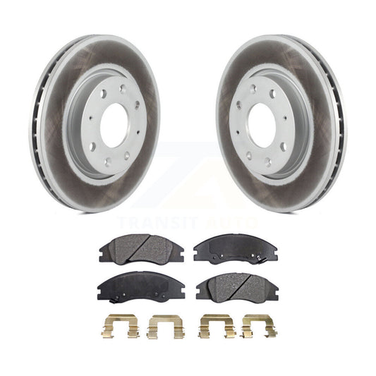 Coated Disc Rotors and Ceramic Brake Pads Kit-KGT-100348 - Kit.bestparts.ca