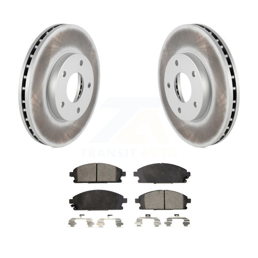 Coated Disc Rotors and Ceramic Brake Pads Kit-KGT-100349 - Kit.bestparts.ca