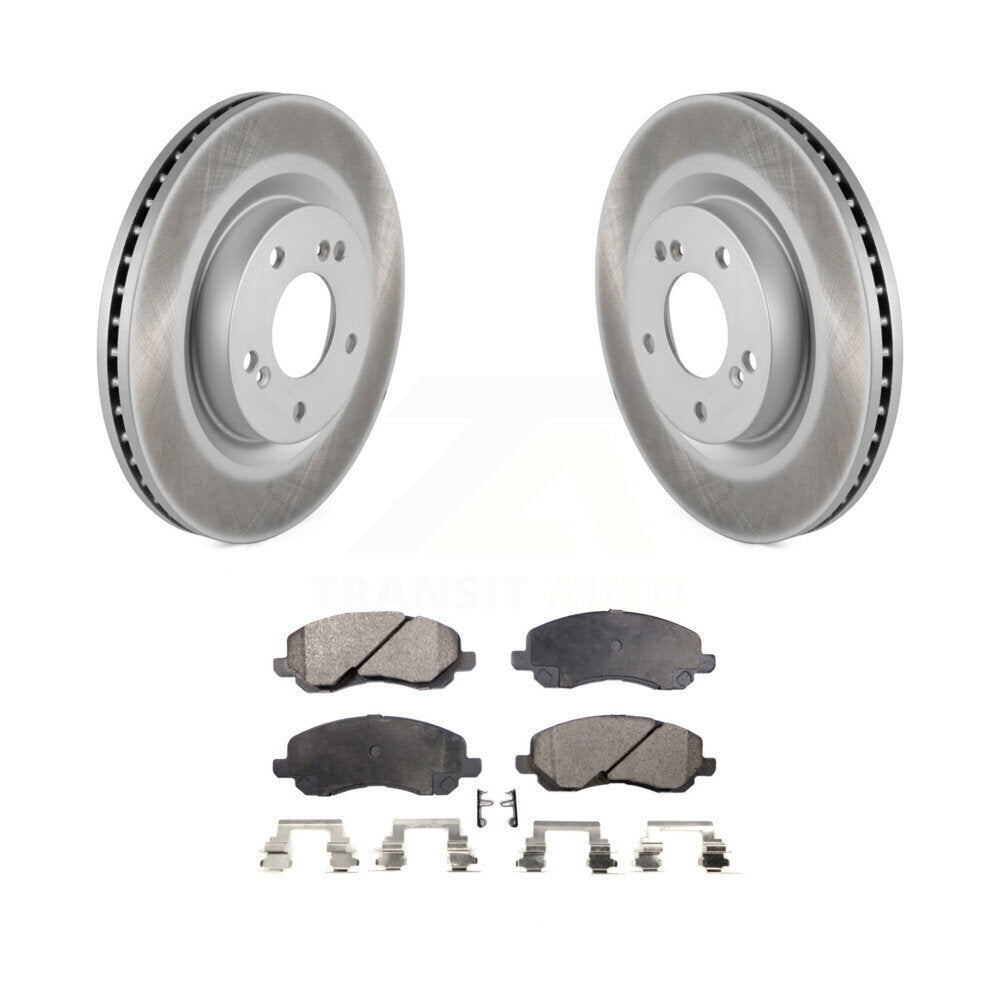 coated disc rotors and ceramic brake pads-kgt-100357 - Kit.bestparts.ca