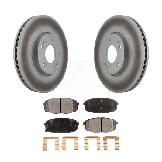 Coated Disc Rotors and Ceramic Brake Pads Kit-KGT-100361 - Kit.bestparts.ca
