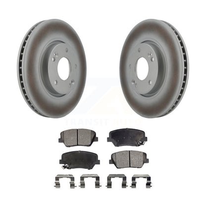Coated Disc Rotors and Ceramic Brake Pads Kit-KGT-100363 - Kit.bestparts.ca