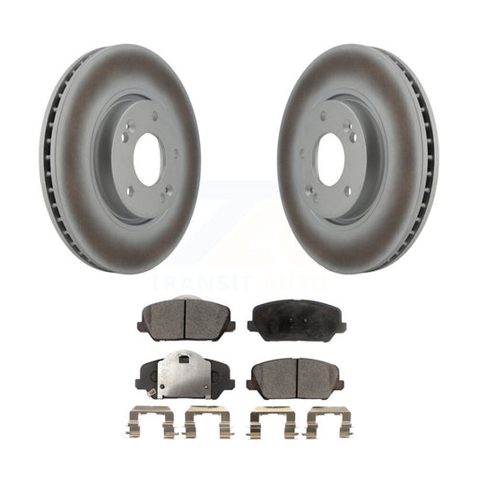 Coated Disc Rotors and Ceramic Brake Pads Kit-KGT-100367 - Kit.bestparts.ca