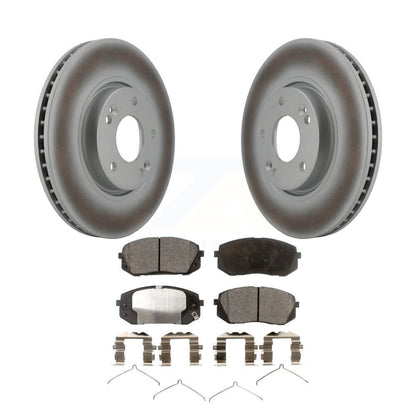 Coated Disc Rotors and Ceramic Brake Pads Kit-KGT-100368 - Kit.bestparts.ca
