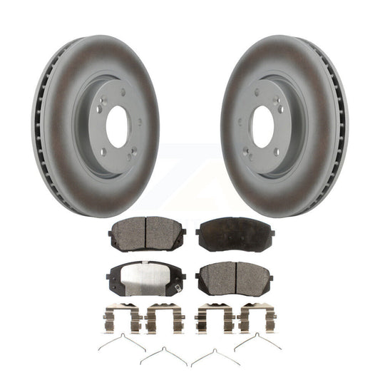 Coated Disc Rotors and Ceramic Brake Pads Kit-KGT-100368 - Kit.bestparts.ca