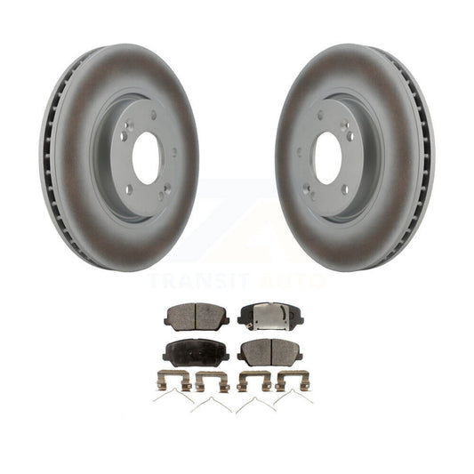 Coated Disc Rotors and Ceramic Brake Pads Kit-KGT-100369 - Kit.bestparts.ca