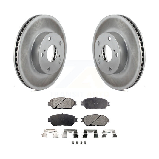 coated disc rotors and ceramic brake pads-kgt-100372 - Kit.bestparts.ca