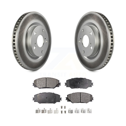 Coated Disc Rotors and Ceramic Brake Pads Kit-KGT-100376 - Kit.bestparts.ca