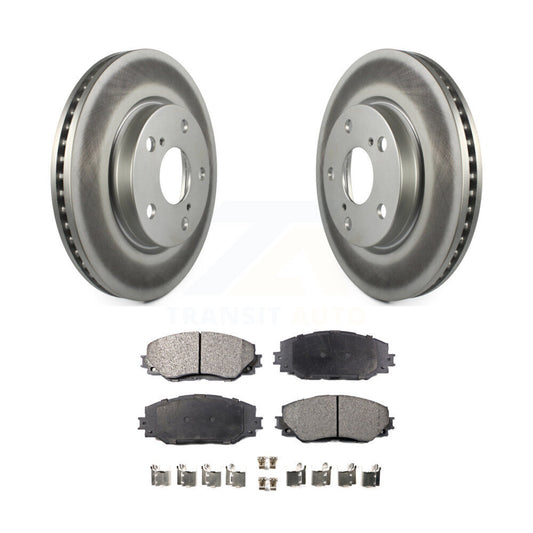 Coated Disc Rotors and Ceramic Brake Pads Kit-KGT-100380 - Kit.bestparts.ca