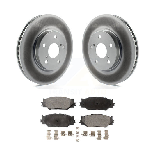 Coated Disc Rotors and Ceramic Brake Pads Kit-KGT-100384 - Kit.bestparts.ca