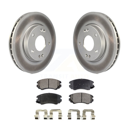 Coated Disc Rotors and Ceramic Brake Pads Kit-KGT-100385 - Kit.bestparts.ca