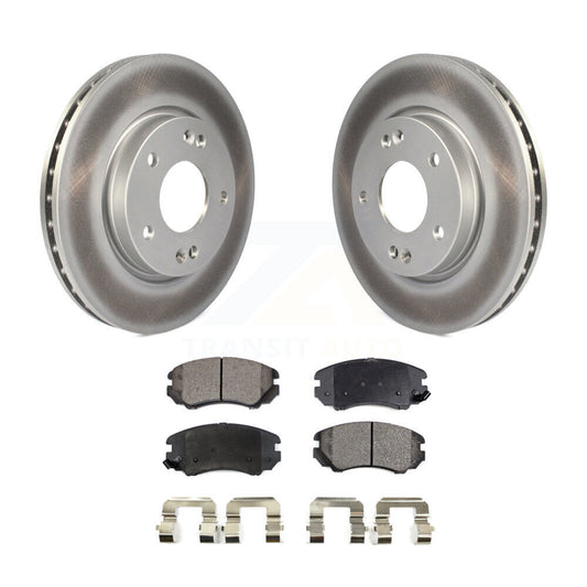 Coated Disc Rotors and Ceramic Brake Pads Kit-KGT-100385 - Kit.bestparts.ca
