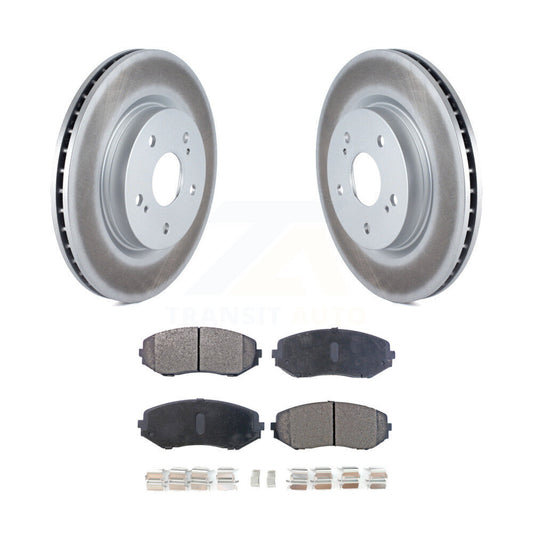 Coated Disc Rotors and Ceramic Brake Pads Kit-KGT-100386 - Kit.bestparts.ca