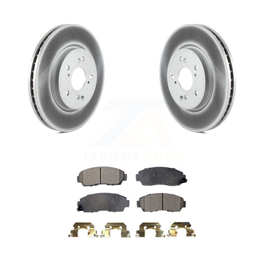 Coated Disc Rotors and Ceramic Brake Pads Kit-KGT-100387 - Kit.bestparts.ca
