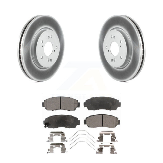 Coated Disc Rotors and Ceramic Brake Pads Kit-KGT-100388 - Kit.bestparts.ca