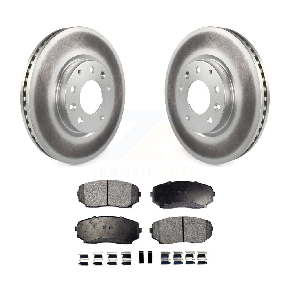 Coated Disc Rotors and Ceramic Brake Pads Kit-KGT-100391 - Kit.bestparts.ca