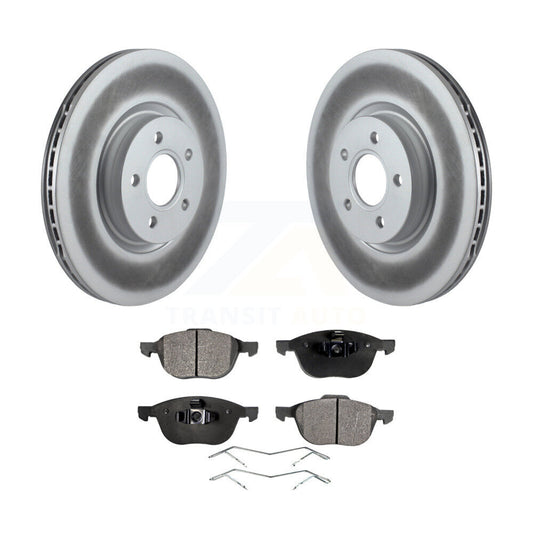 Coated Disc Rotors and Ceramic Brake Pads Kit-KGT-100398 - Kit.bestparts.ca