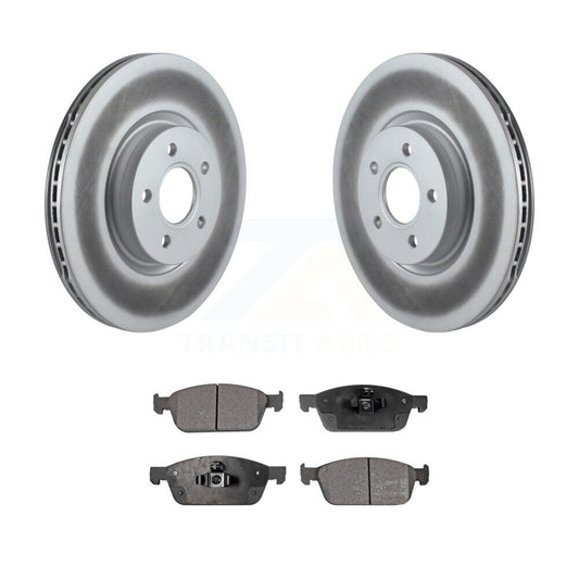 Coated Disc Rotors and Ceramic Brake Pads Kit-KGT-100399 - Kit.bestparts.ca