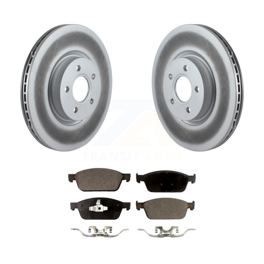 Coated Disc Rotors and Ceramic Brake Pads Kit-KGT-100400 - Kit.bestparts.ca