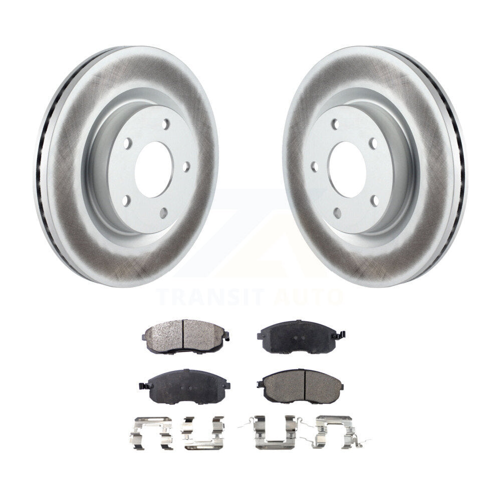 Coated Disc Rotors and Ceramic Brake Pads Kit-KGT-100404 - Kit.bestparts.ca Kit.bestparts.ca