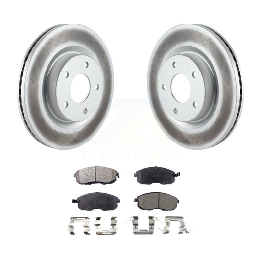 Coated Disc Rotors and Ceramic Brake Pads Kit-KGT-100404 - Kit.bestparts.ca