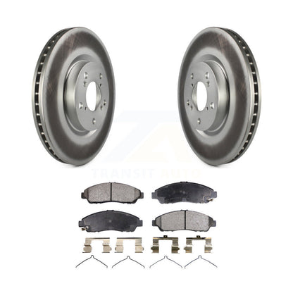 Coated Disc Rotors and Ceramic Brake Pads Kit-KGT-100405 - Kit.bestparts.ca