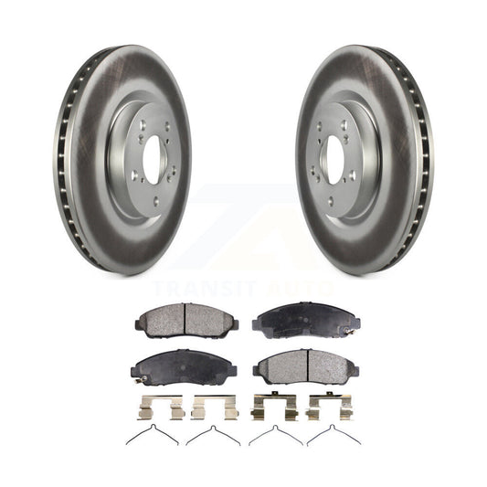 Coated Disc Rotors and Ceramic Brake Pads Kit-KGT-100405 - Kit.bestparts.ca