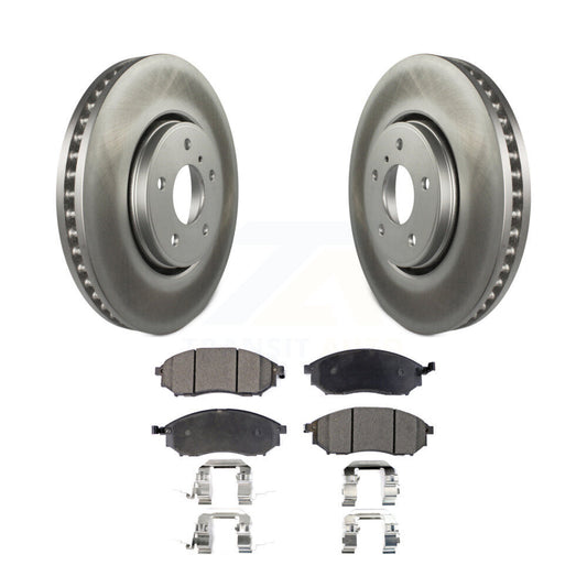 Coated Disc Rotors and Ceramic Brake Pads Kit-KGT-100406 - Kit.bestparts.ca