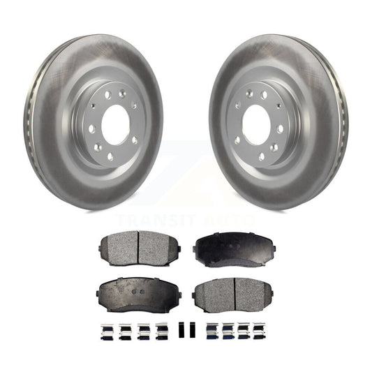 Coated Disc Rotors and Ceramic Brake Pads Kit-KGT-100409 - Kit.bestparts.ca