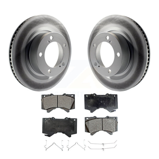 Coated Disc Rotors and Ceramic Brake Pads Kit-KGT-100410 - Kit.bestparts.ca