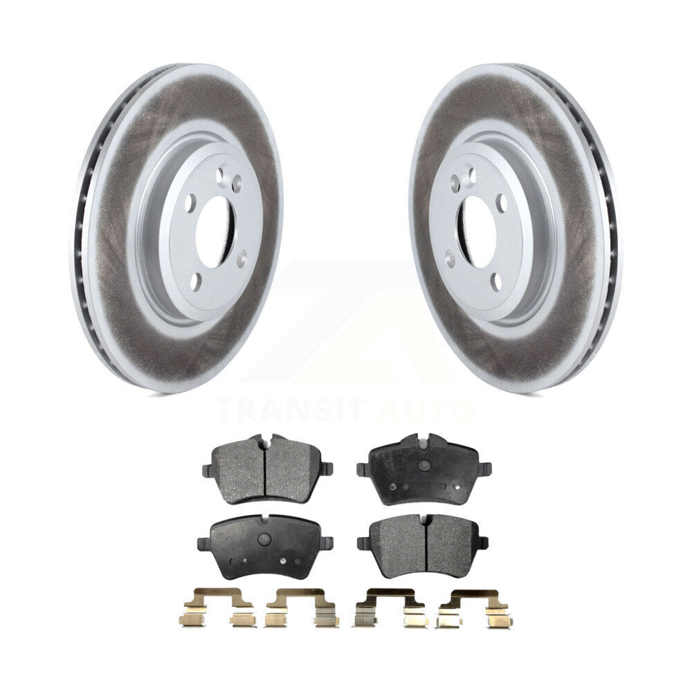 Coated Disc Rotors and Ceramic Brake Pads Kit-KGT-100416 - Kit.bestparts.ca