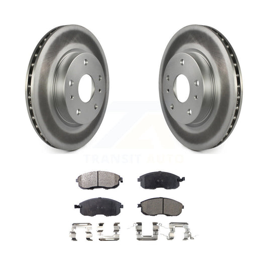Coated Disc Rotors and Ceramic Brake Pads Kit-KGT-100418 - Kit.bestparts.ca