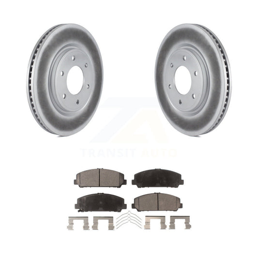 Coated Disc Rotors and Ceramic Brake Pads Kit-KGT-100421 - Kit.bestparts.ca