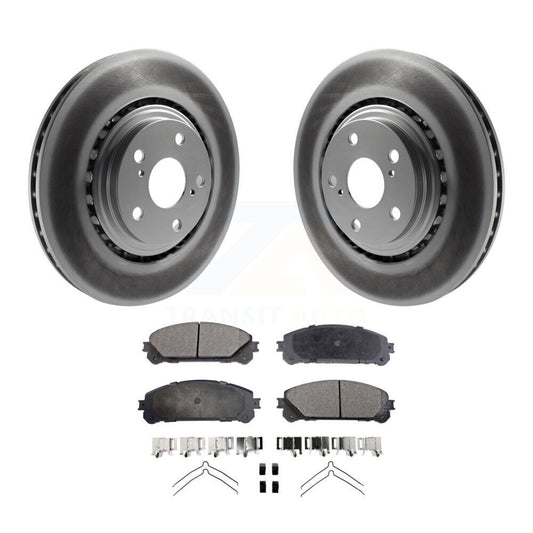 Coated Disc Rotors and Ceramic Brake Pads Kit-KGT-100423 - Kit.bestparts.ca