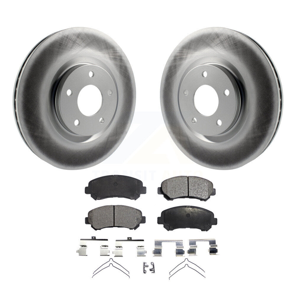 Coated Disc Rotors and Ceramic Brake Pads Kit-KGT-100426 - Kit.bestparts.ca